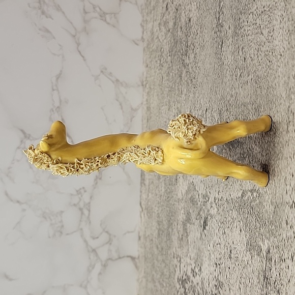 Vintage Yellow spaghetti giraffe figurine - Picture 4 of 7